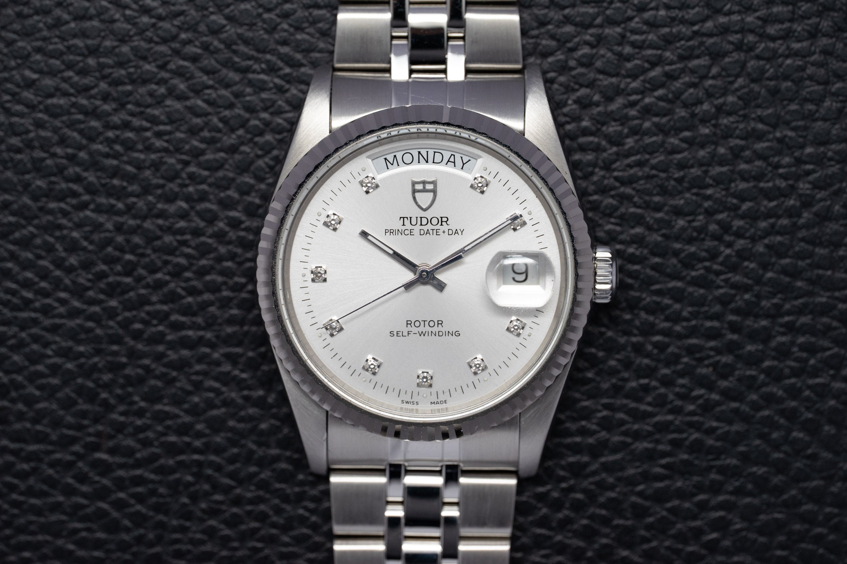 Tudor Date-Day 76214 Silver Dial 2007