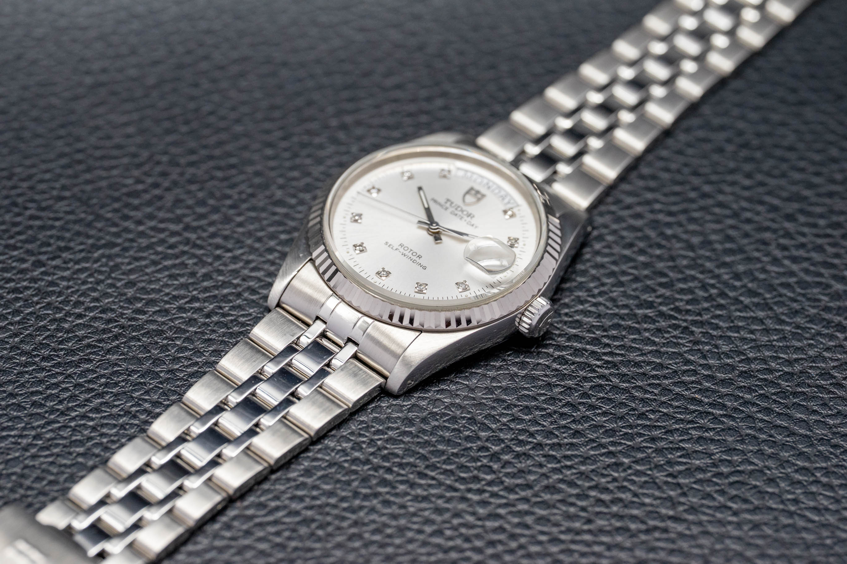 Tudor Date-Day 76214 Silver Dial 2007