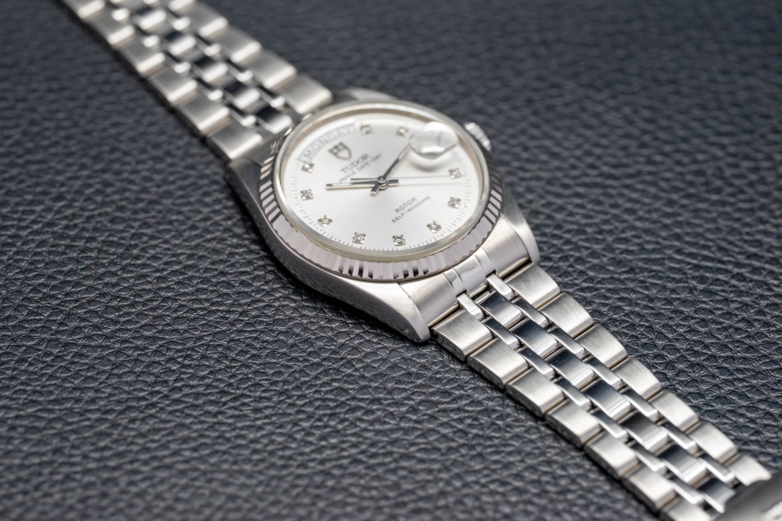 Tudor Date-Day 76214 Silver Dial 2007