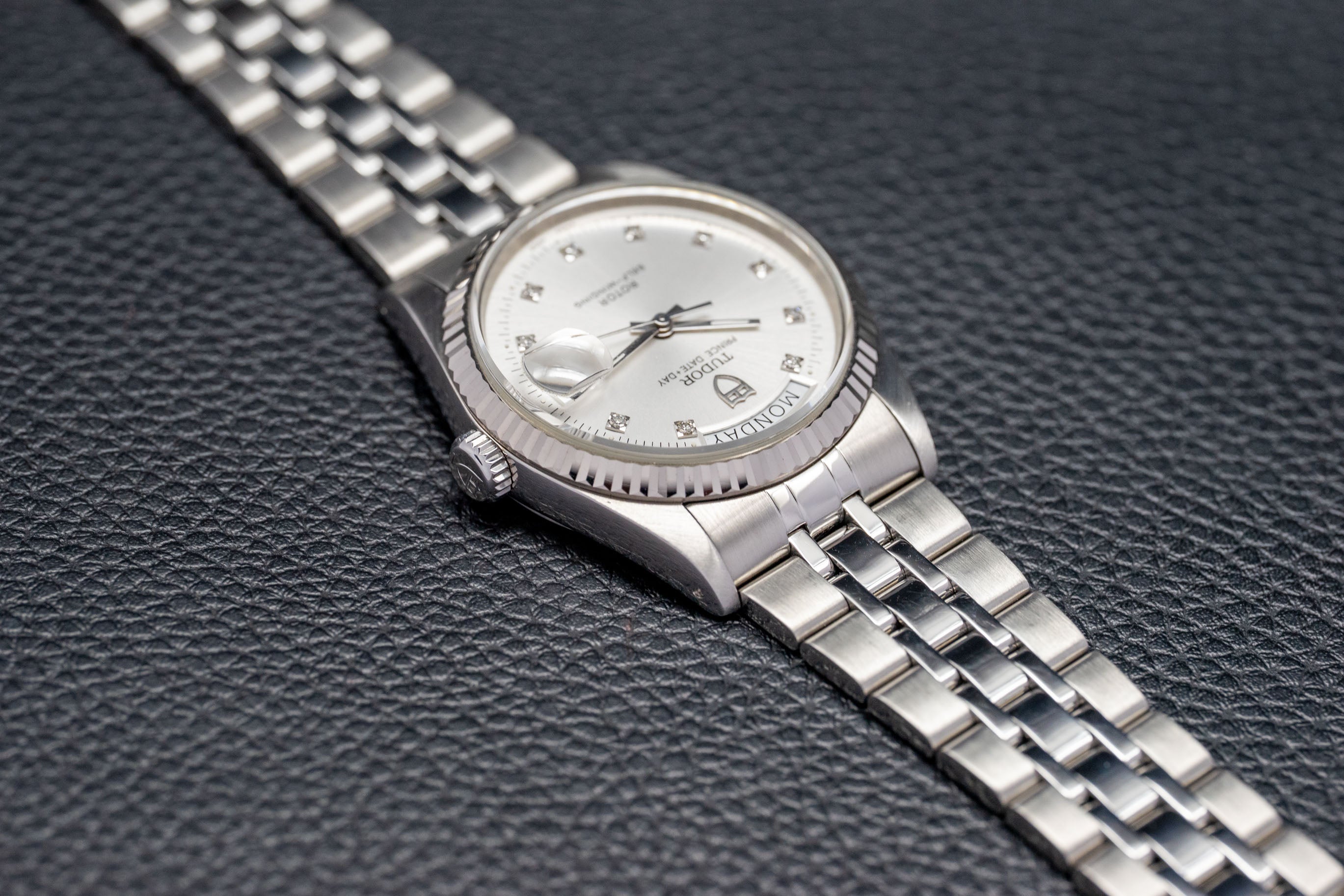 Tudor Date-Day 76214 Silver Dial 2007