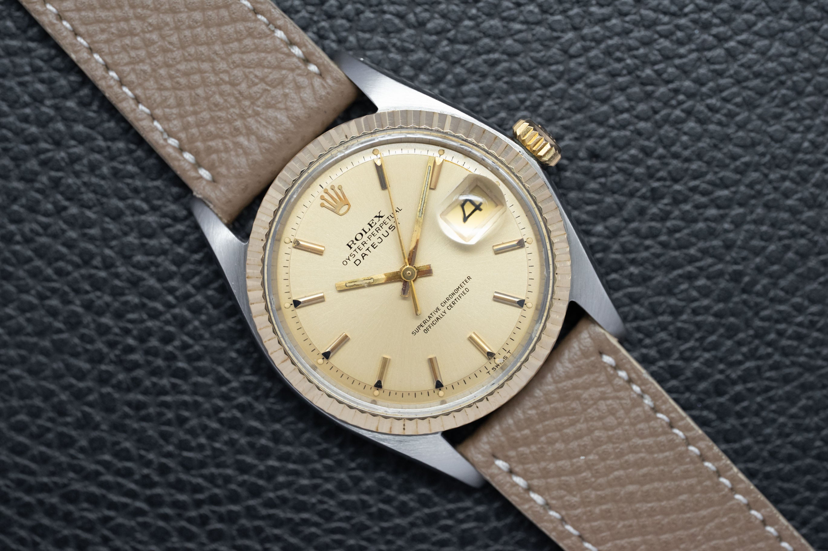 Rolex Datejust 1601 Champagne Dial 1968