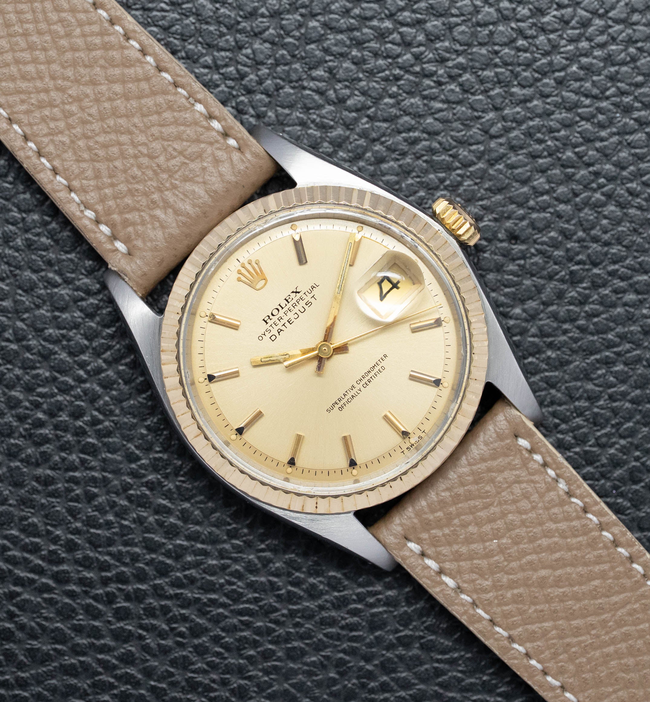 Rolex Datejust 1601 Champagne Dial 1968