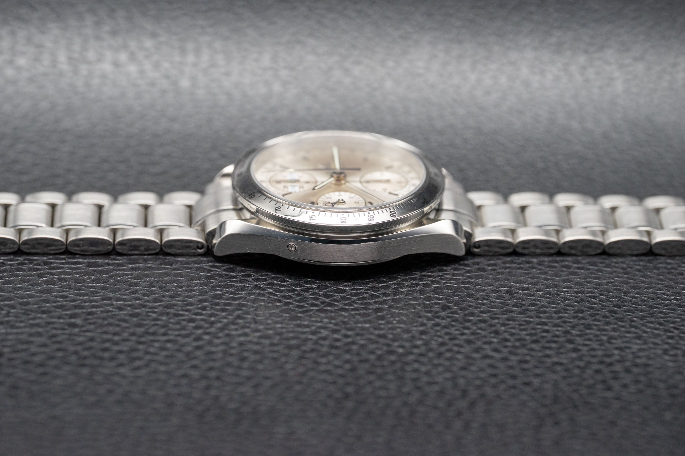 Omega Speedmaster Day Date 3523.30 Silver Dial 1998