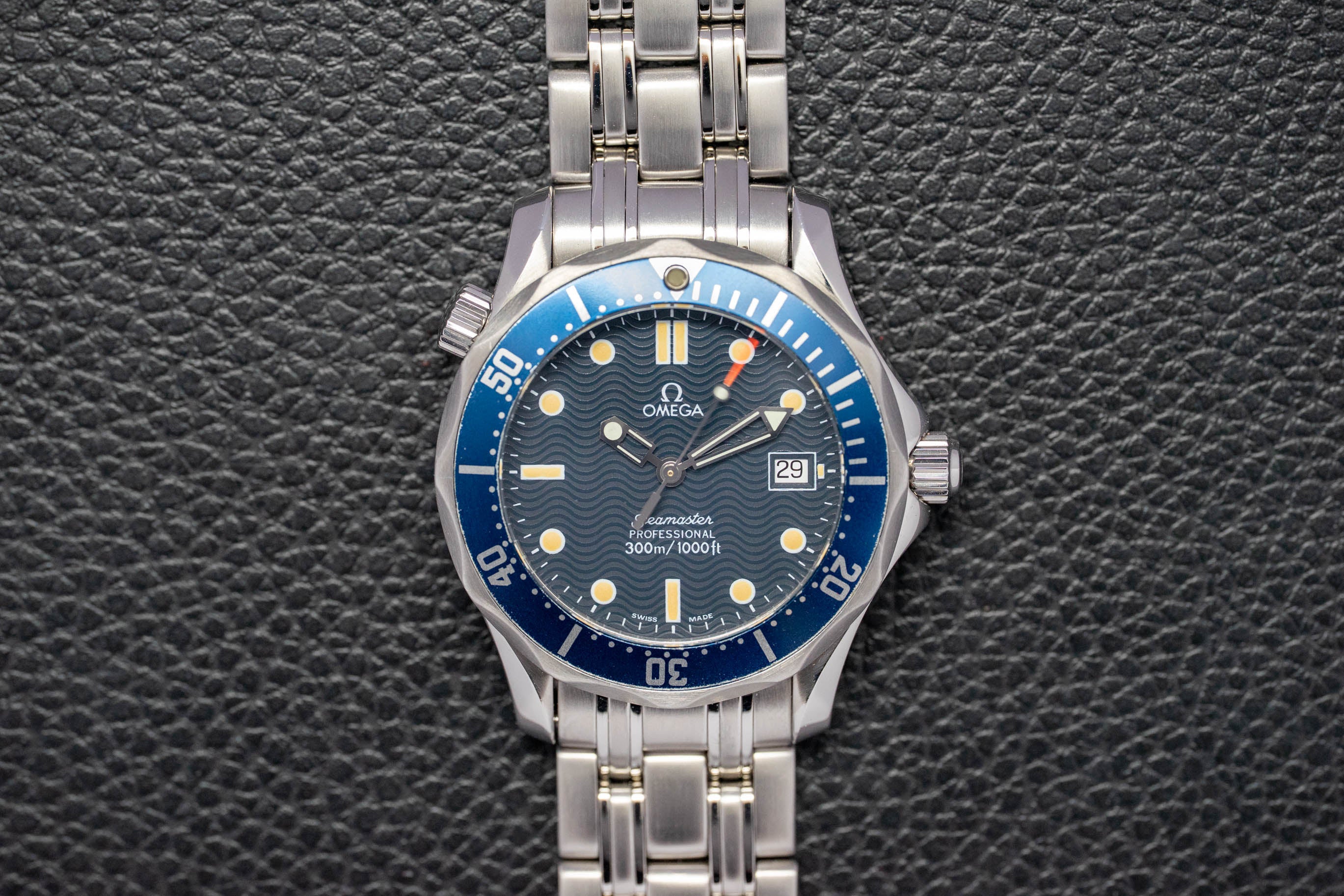 Omega Seamaster 300 2561.80 Blue Dial 1995
