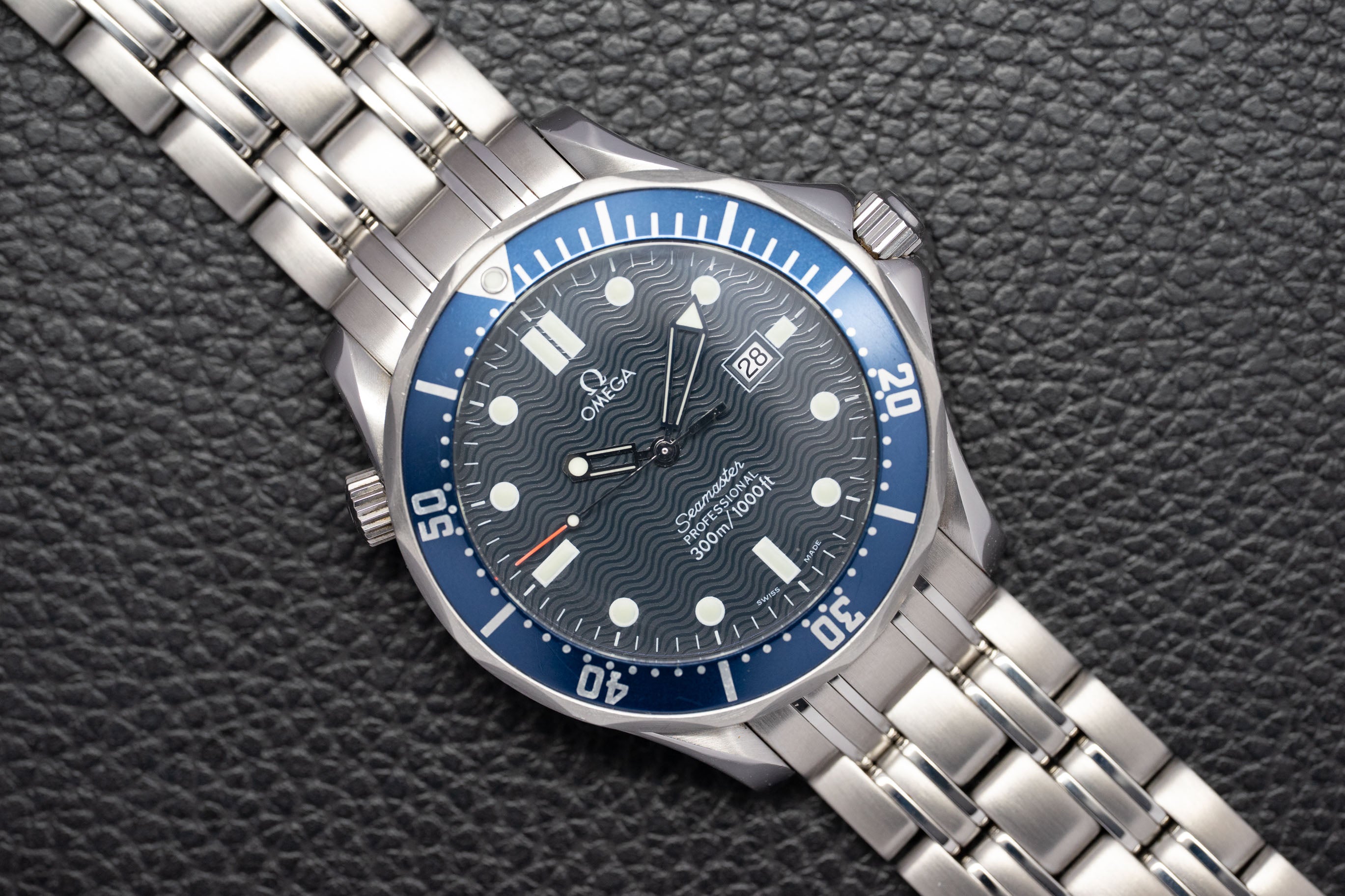 Omega Seamaster Diver 300 2541.80 Blue Dial 1998