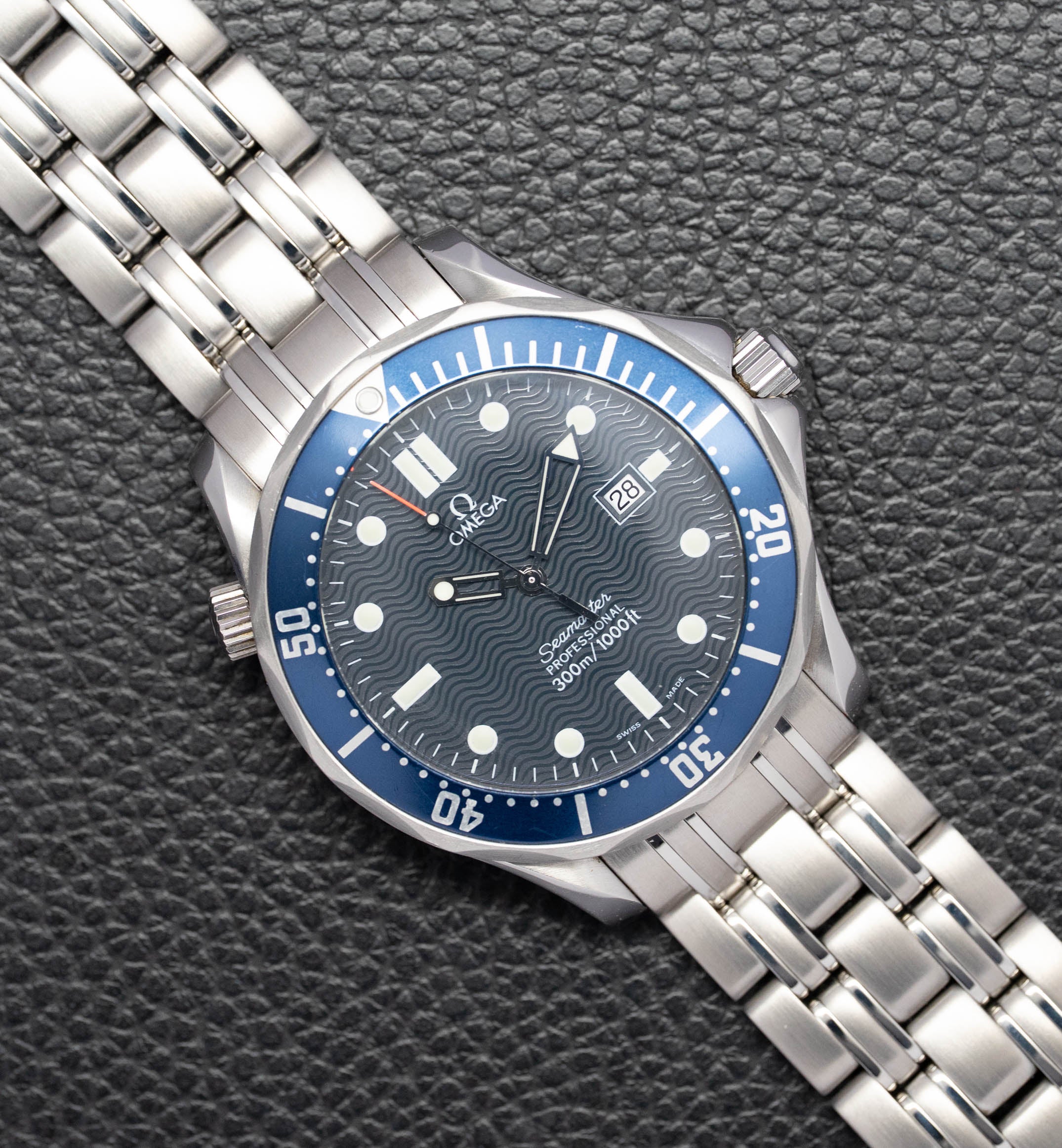 Omega Seamaster Diver 300 2541.80 Blue Dial 1998