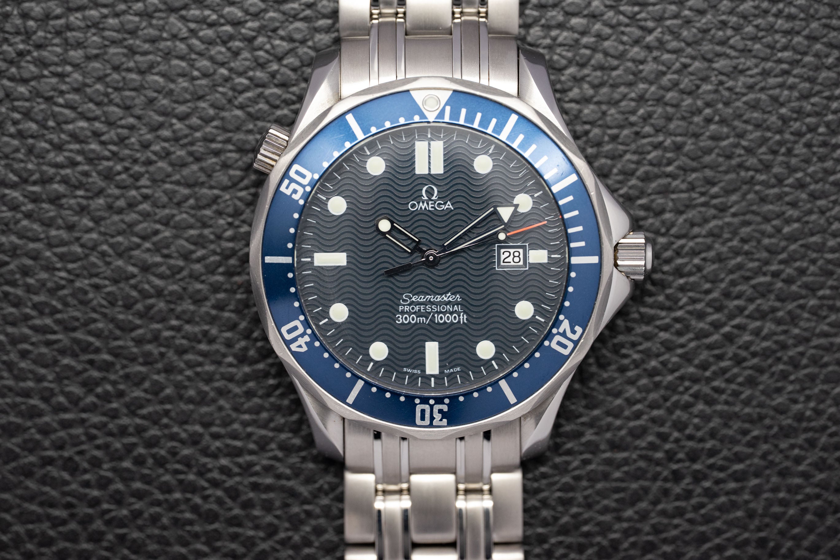 Omega Seamaster Diver 300 2541.80 Blue Dial 1998