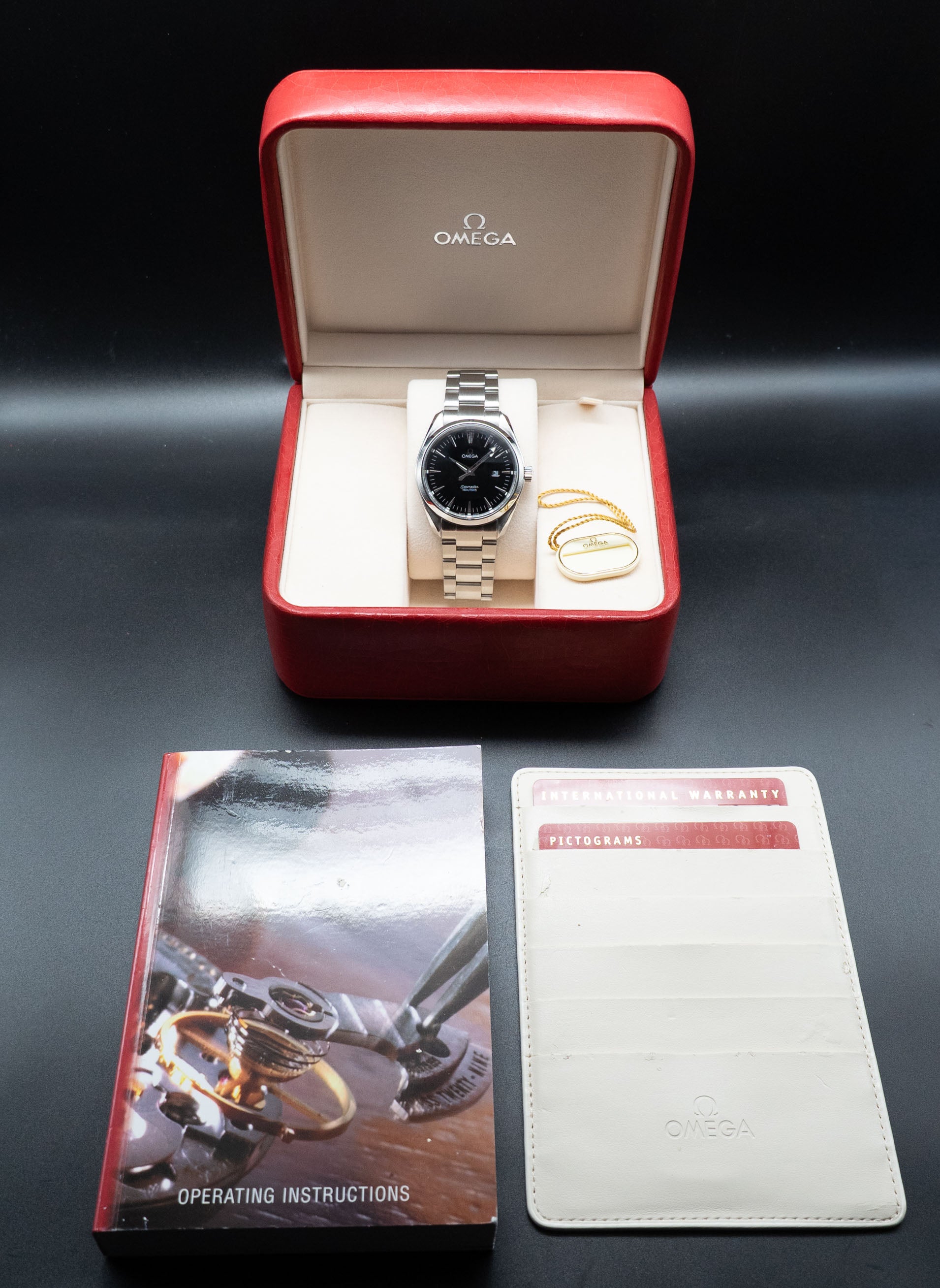 Omega Seamaster Aqua Terra 2517.50 Fullset 2008 Box+Papers