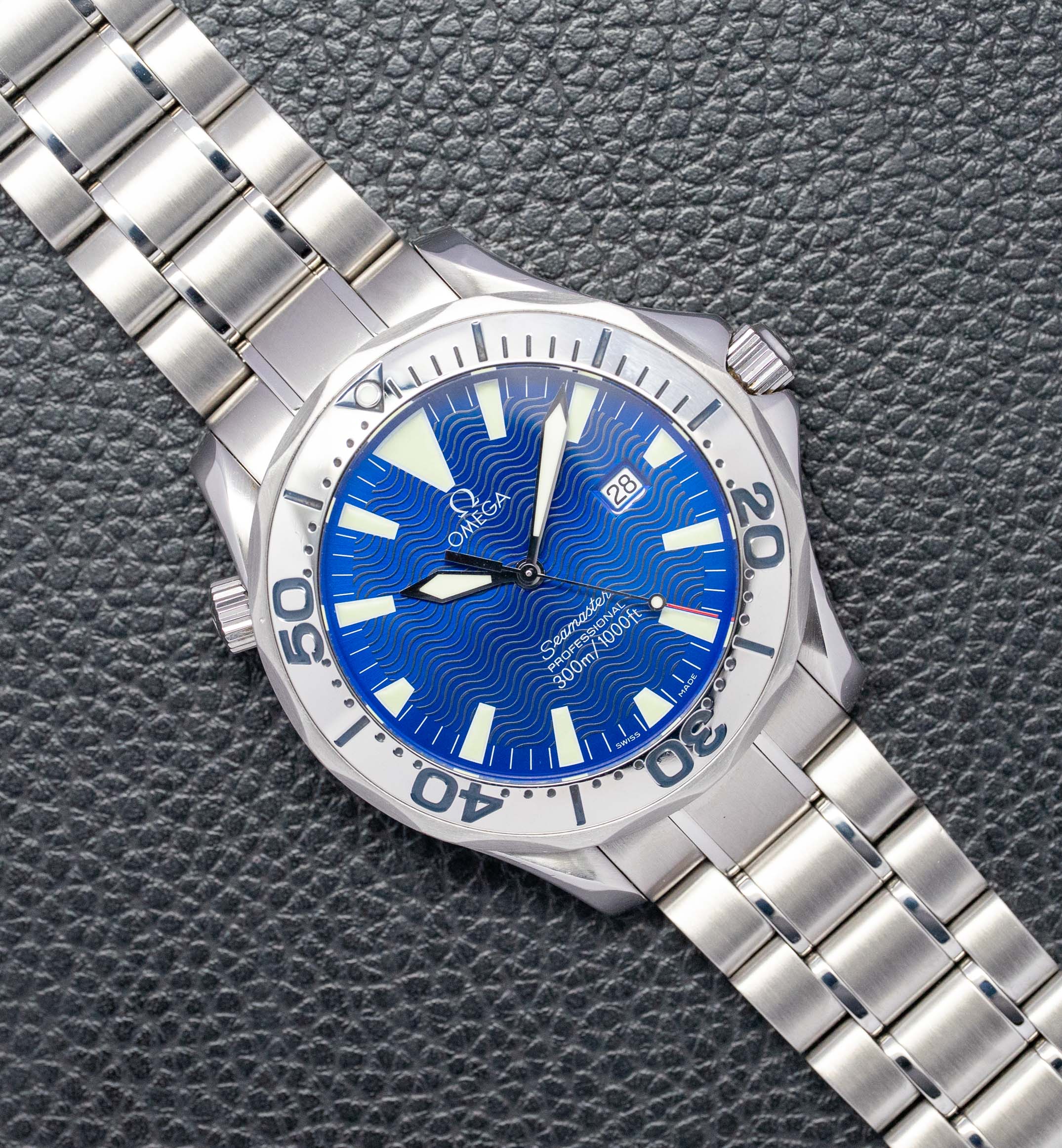 Omega Seamaster Diver 2265.80 Blue Dial 1998