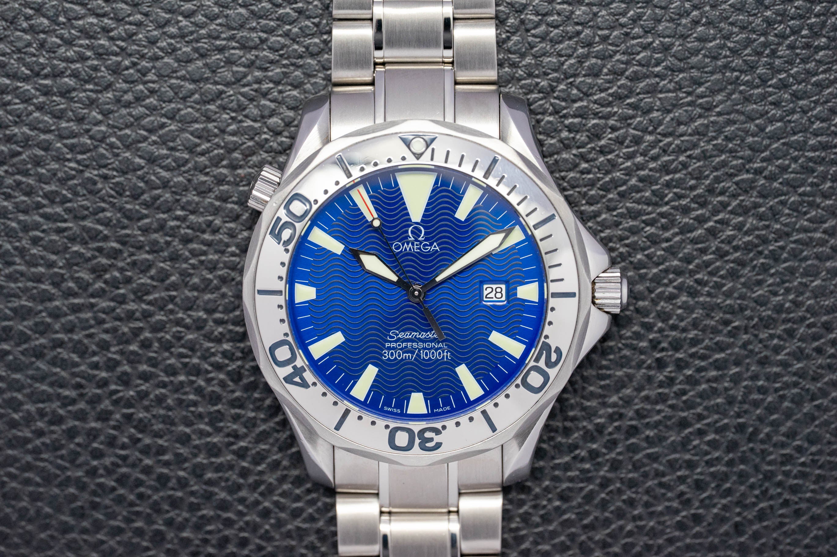 Omega Seamaster Diver 2265.80 Blue Dial 1998