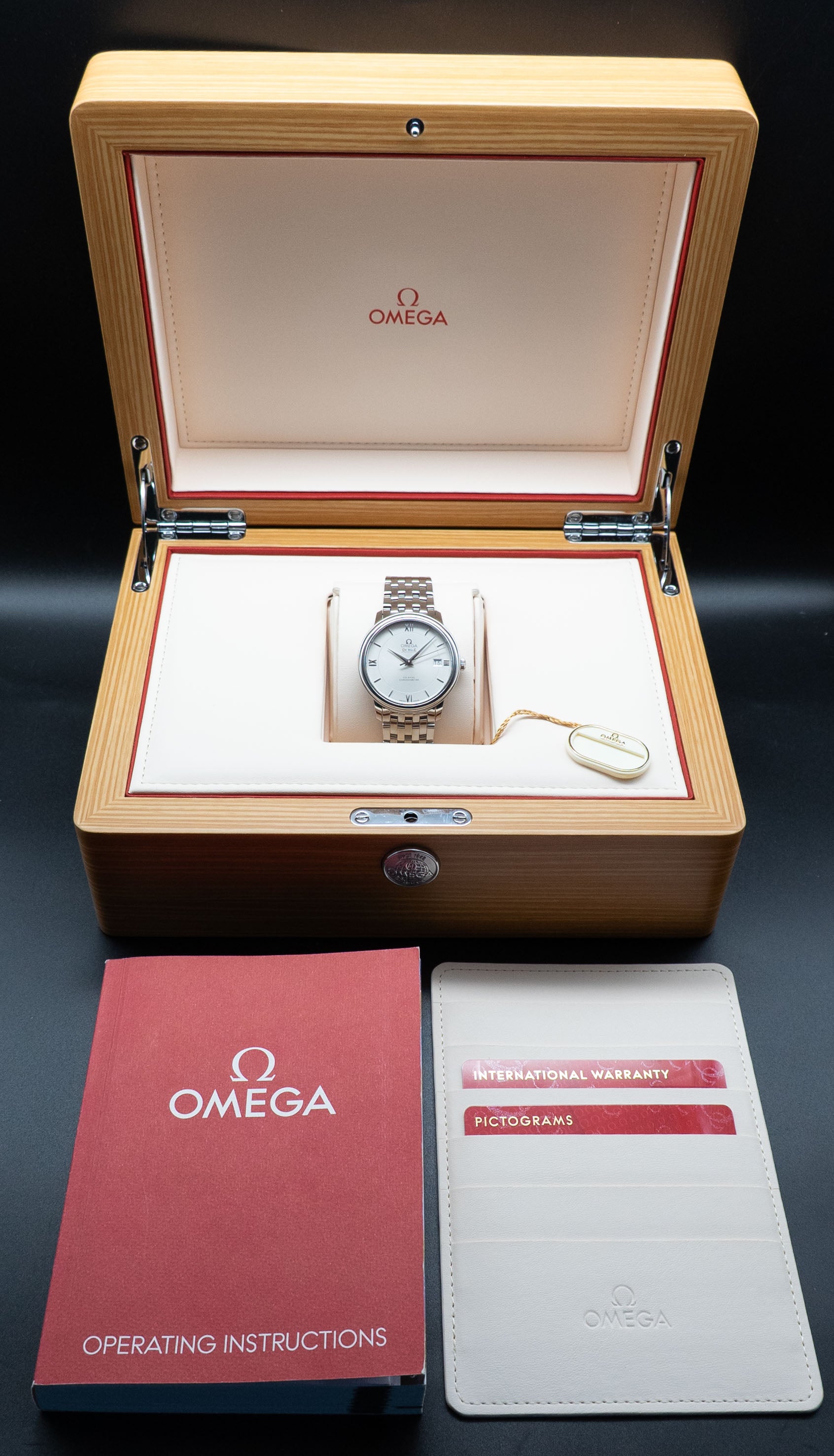 Omega De Ville Prestige 424.10.37.20.02.001 Fullset 2026 Box+Papers