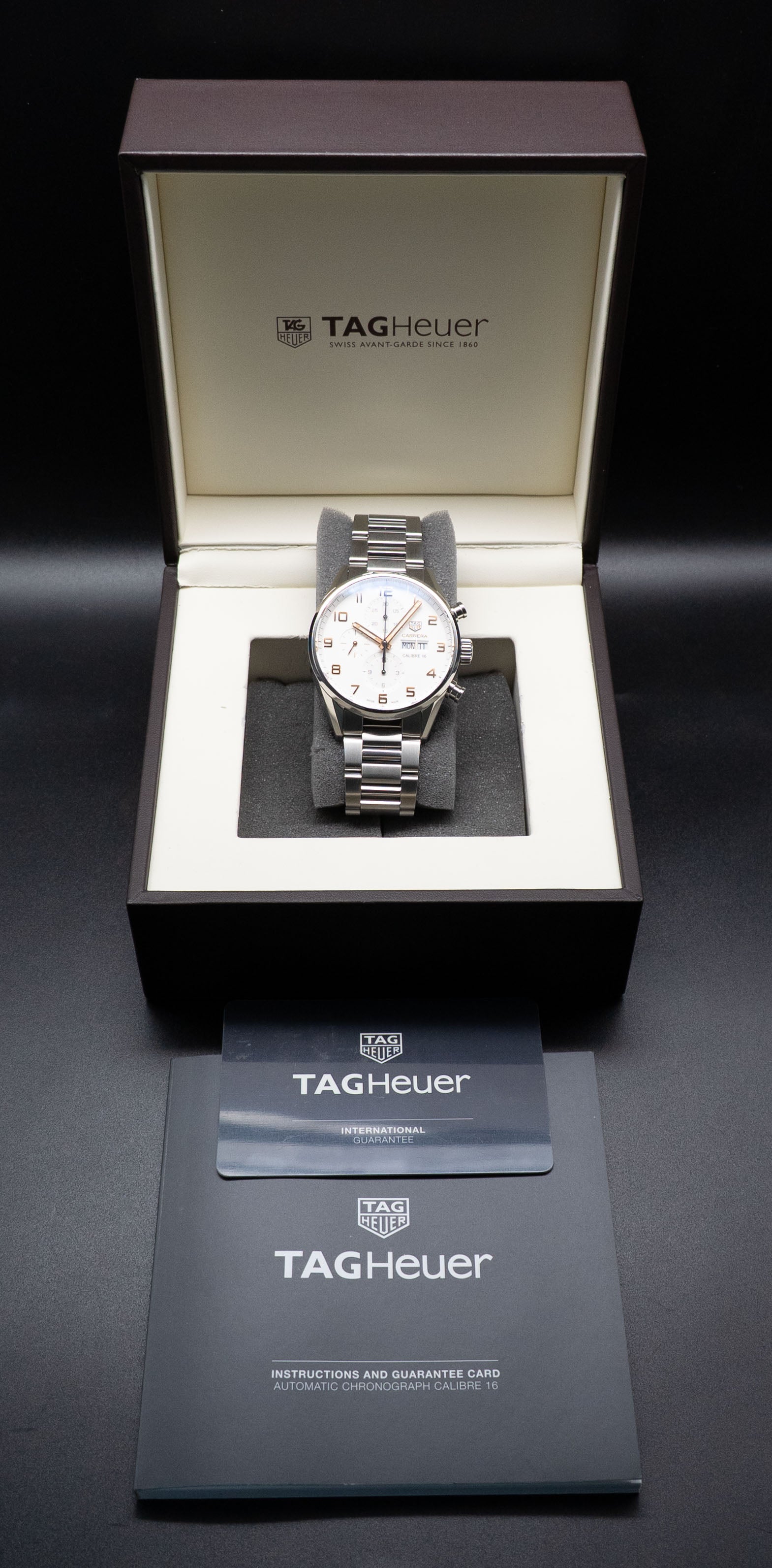 Tag Heuer Carrera Calibre 16 Day-Date CV2A1AC.BA0738 Fullset 2017 Box+Papers