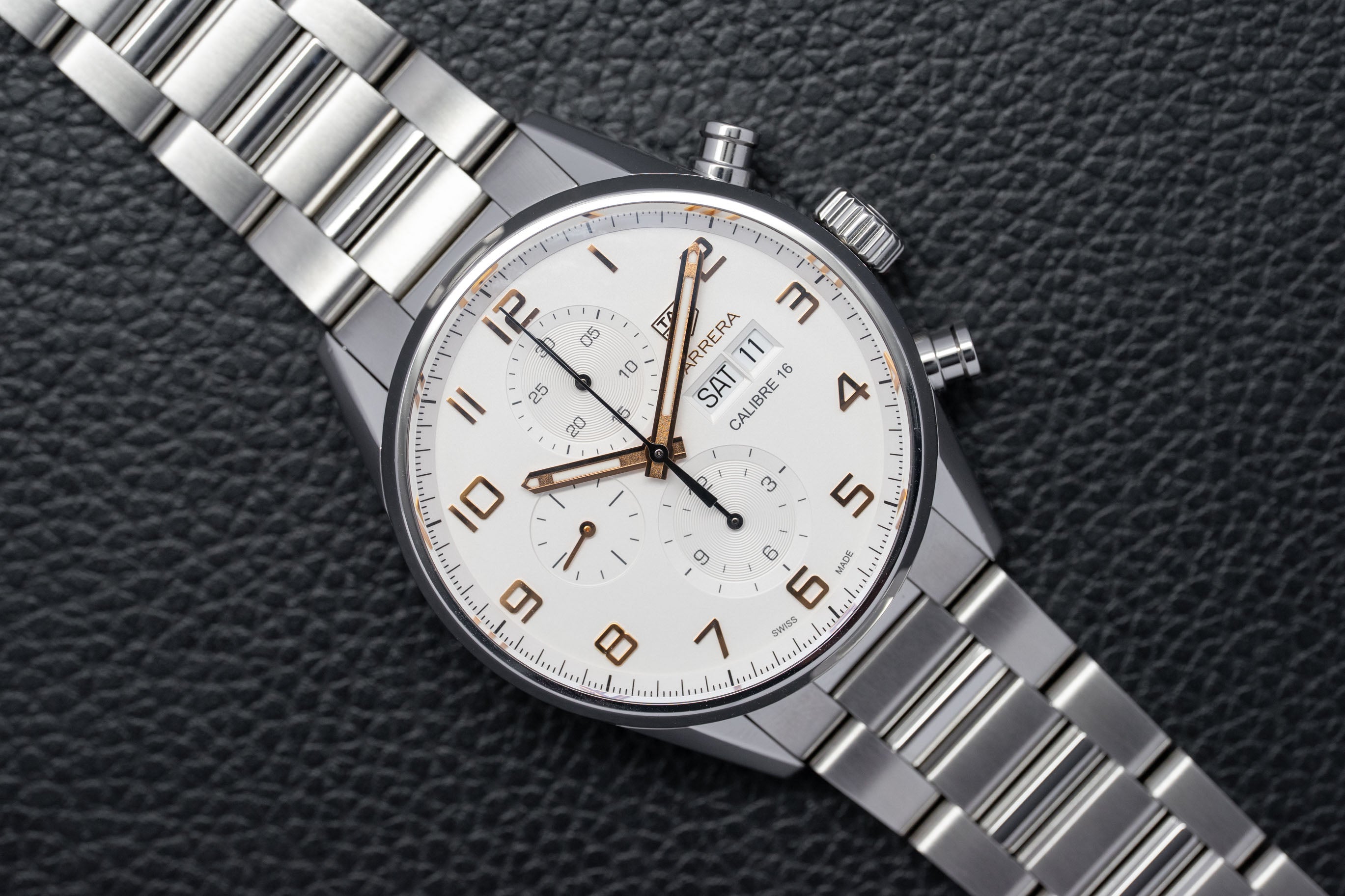Tag Heuer Carrera Calibre 16 Day-Date CV2A1AC.BA0738 Fullset 2017 Box+Papers