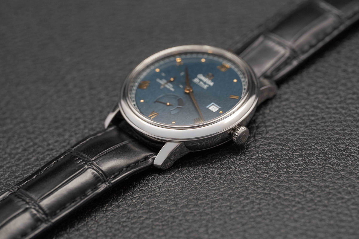 Omega De Ville Prestige 424.13.40.21.03.003 Blue Dial 2025 Papers
