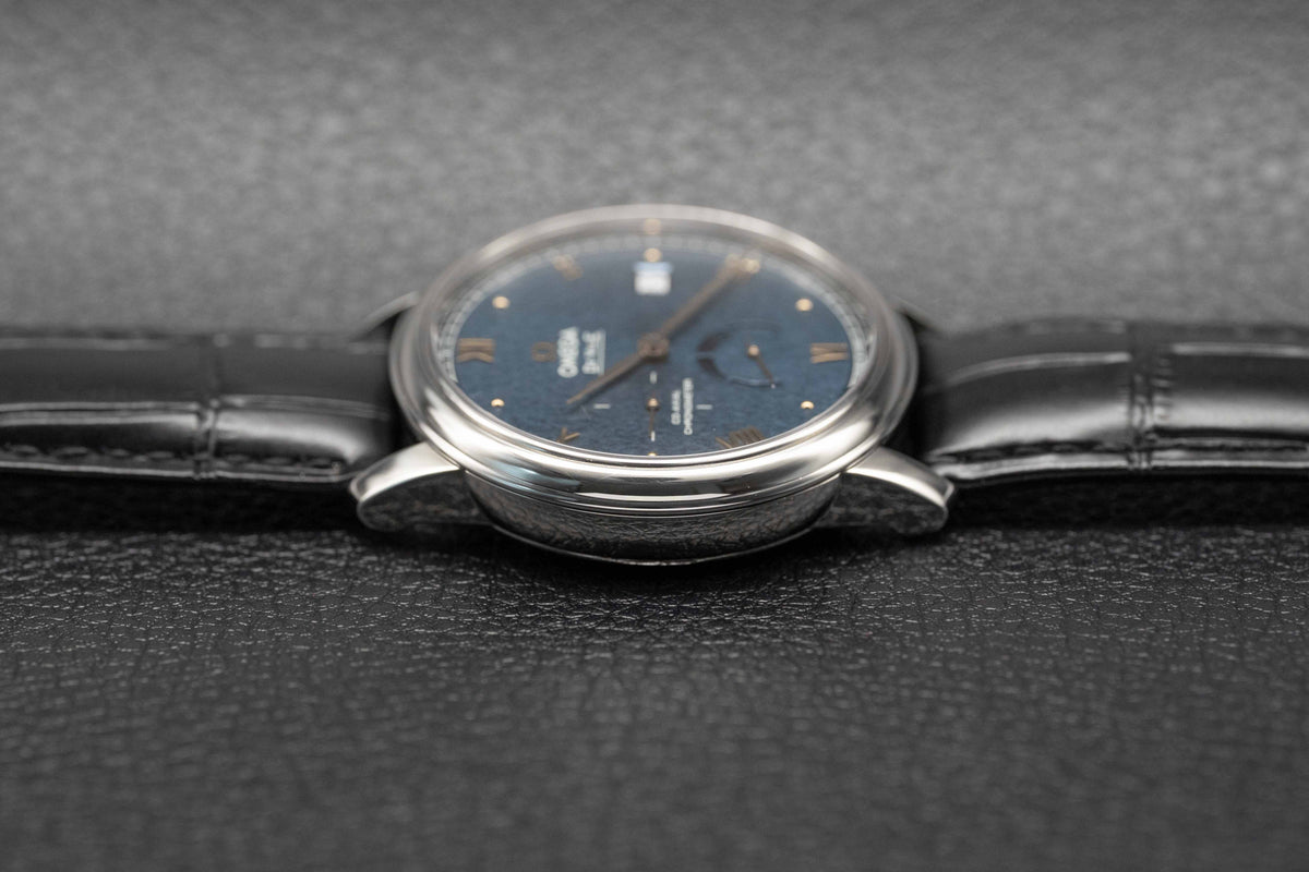 Omega De Ville Prestige 424.13.40.21.03.003 Blue Dial 2025 Papers