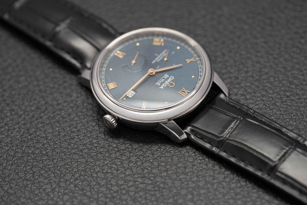 Omega De Ville Prestige 424.13.40.21.03.003 Blue Dial 2025 Papers