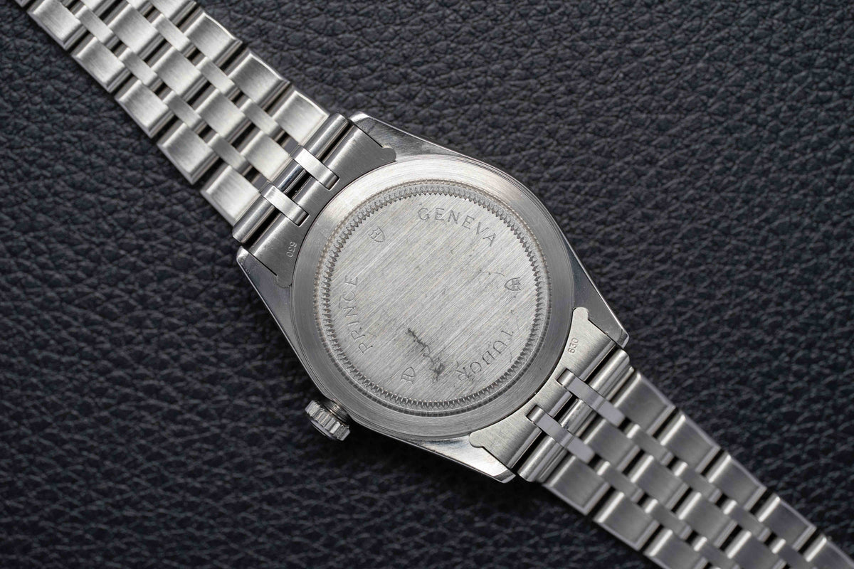 Tudor Date-Day 76200 Black Dial 2003 Papers
