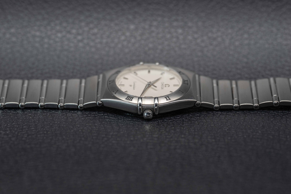 Omega De Ville 1512.30 White Dial 2000 Papers