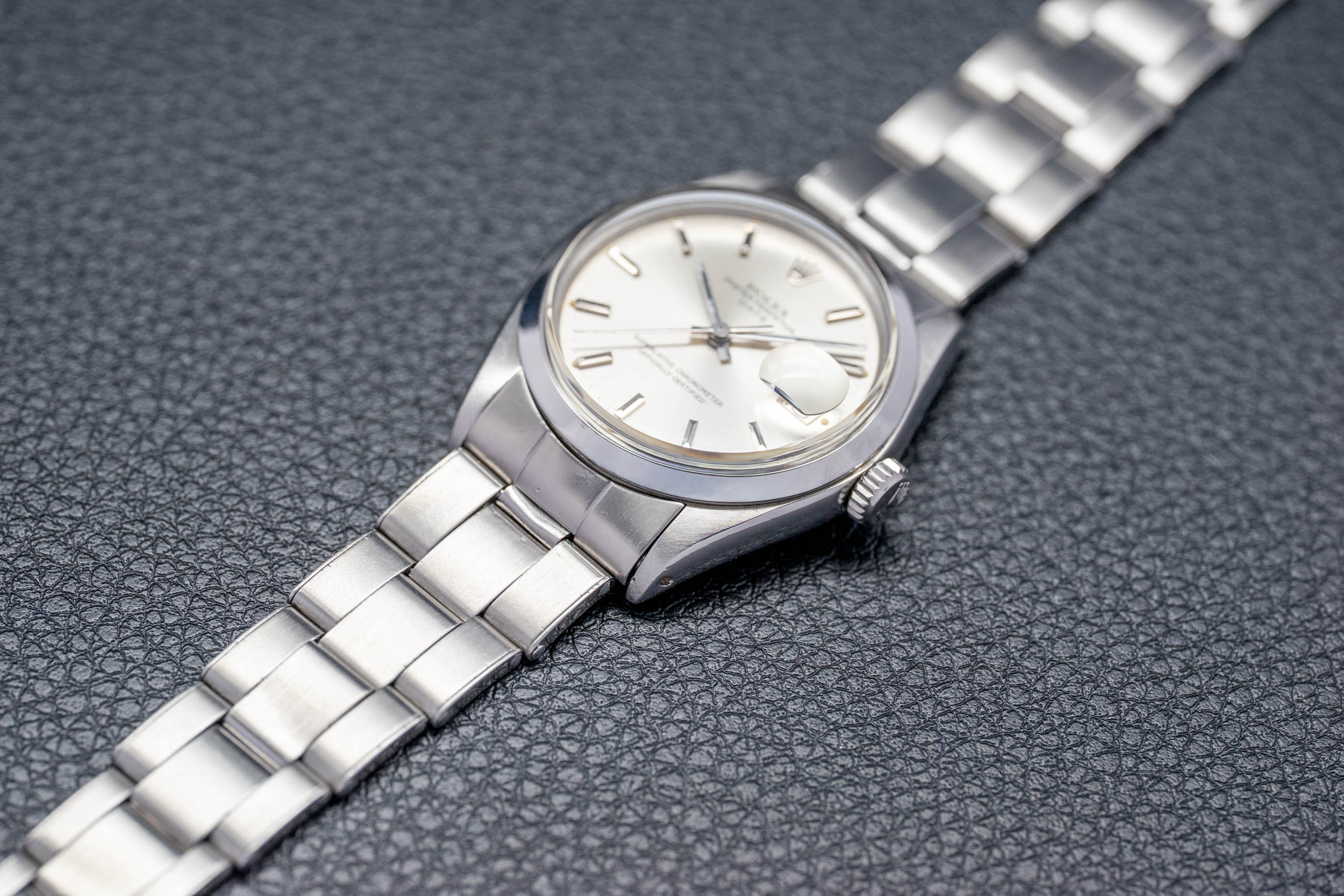 Rolex Date 1500 Silver Dial 1969