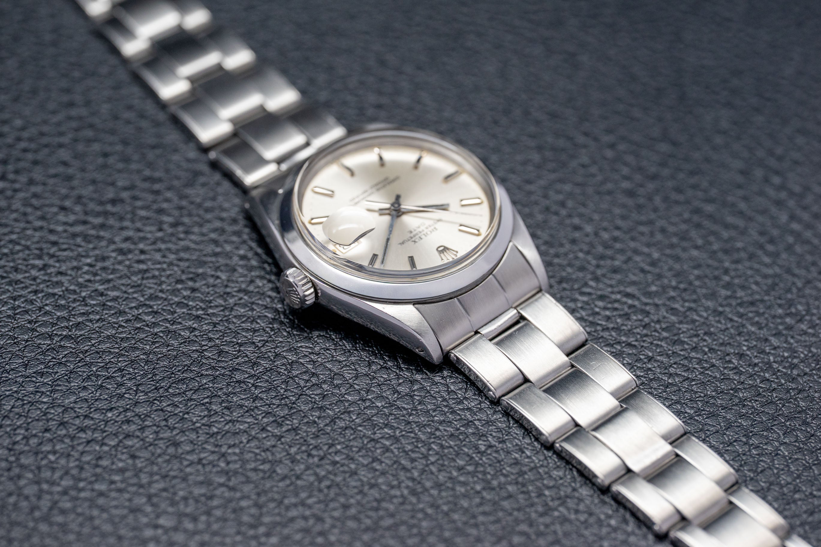 Rolex Date 1500 Silver Dial 1969