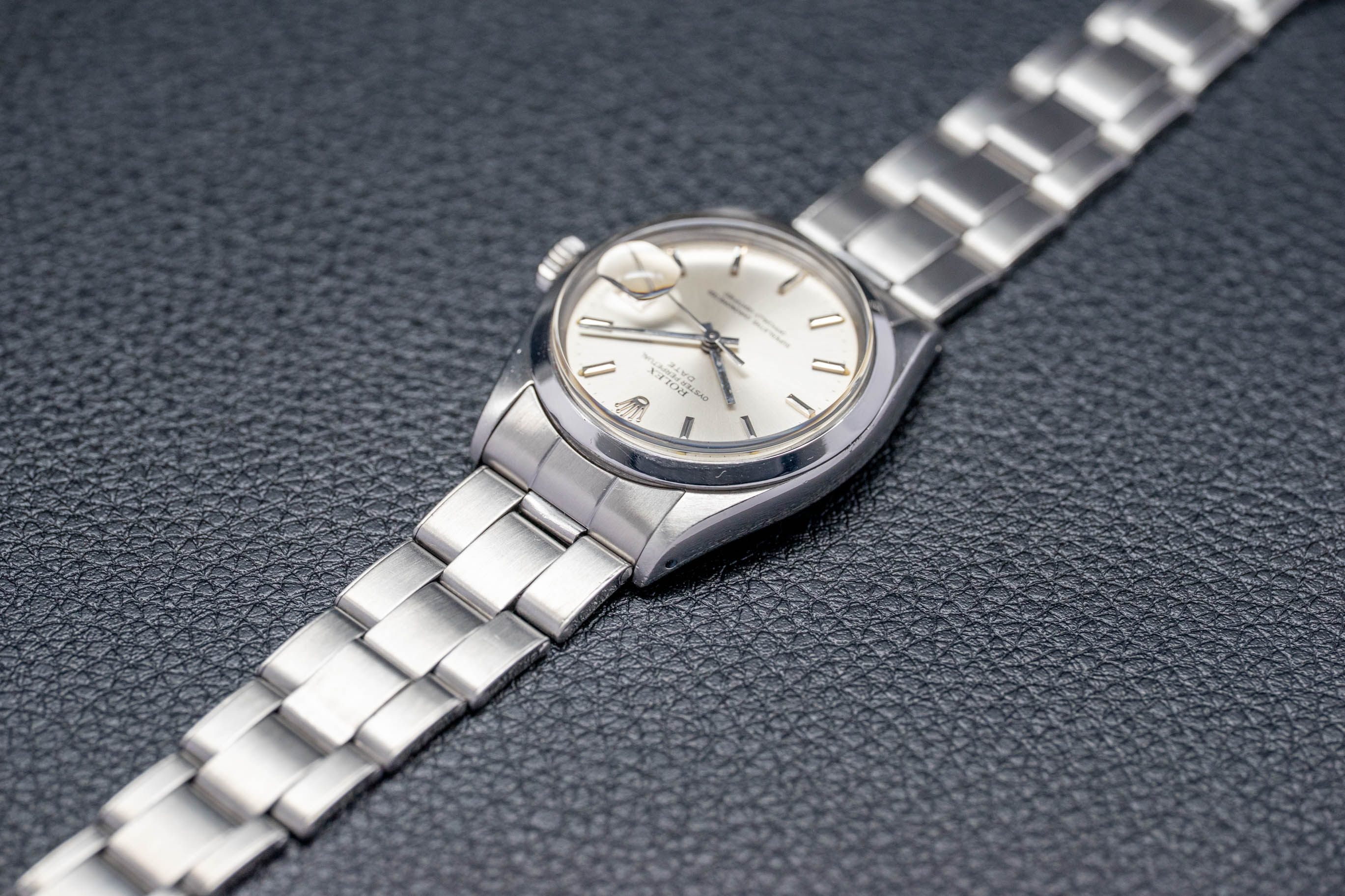 Rolex Date 1500 Silver Dial 1969