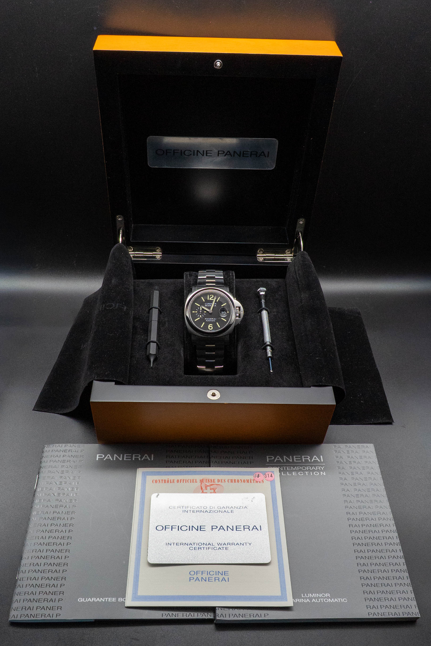 Panerai Luminor Marina PAM00299 Fullset 2012 Box+Papers