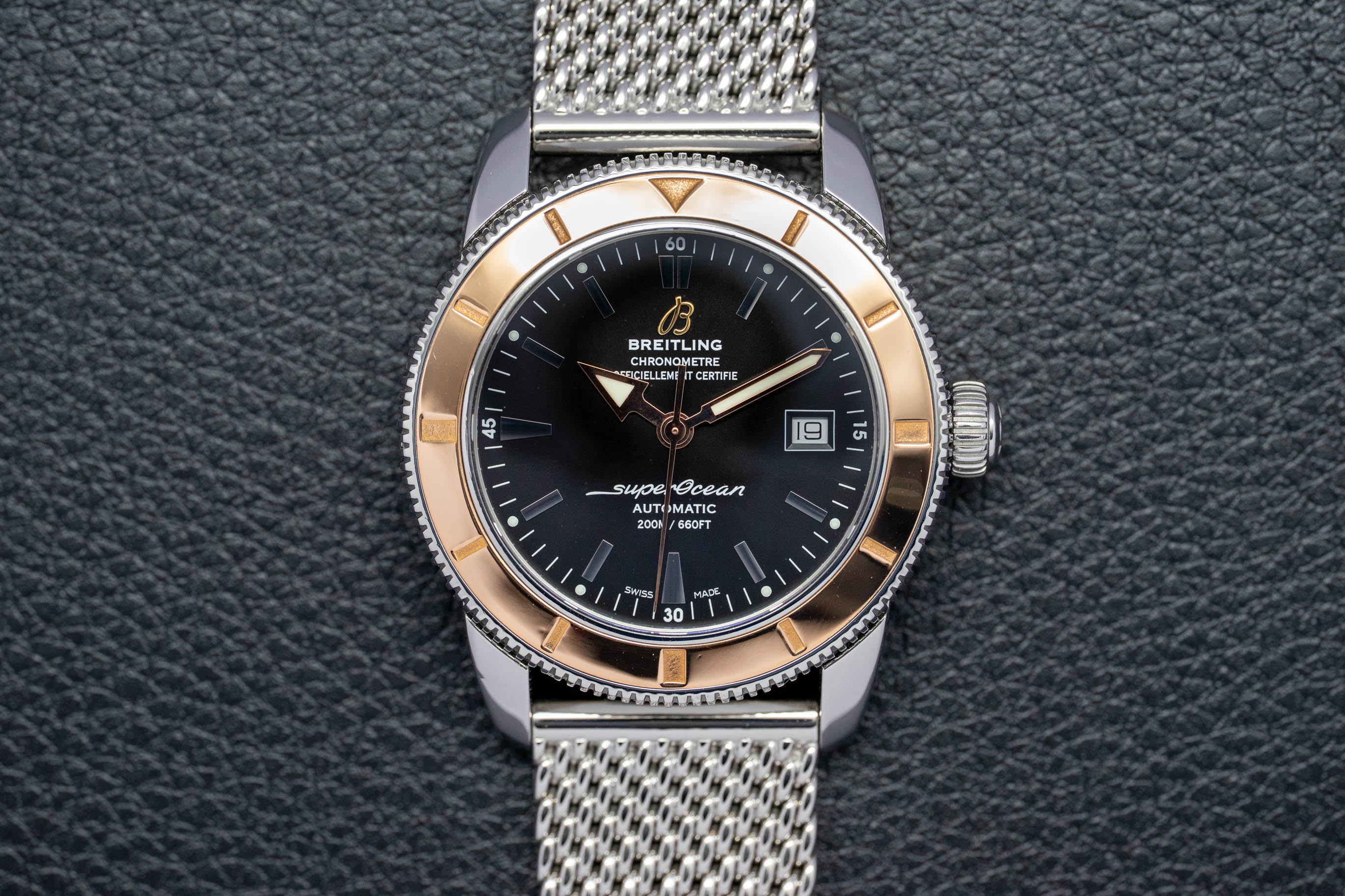 Breitling Superocean Heritage II B20 U17321 Black Dial 2012