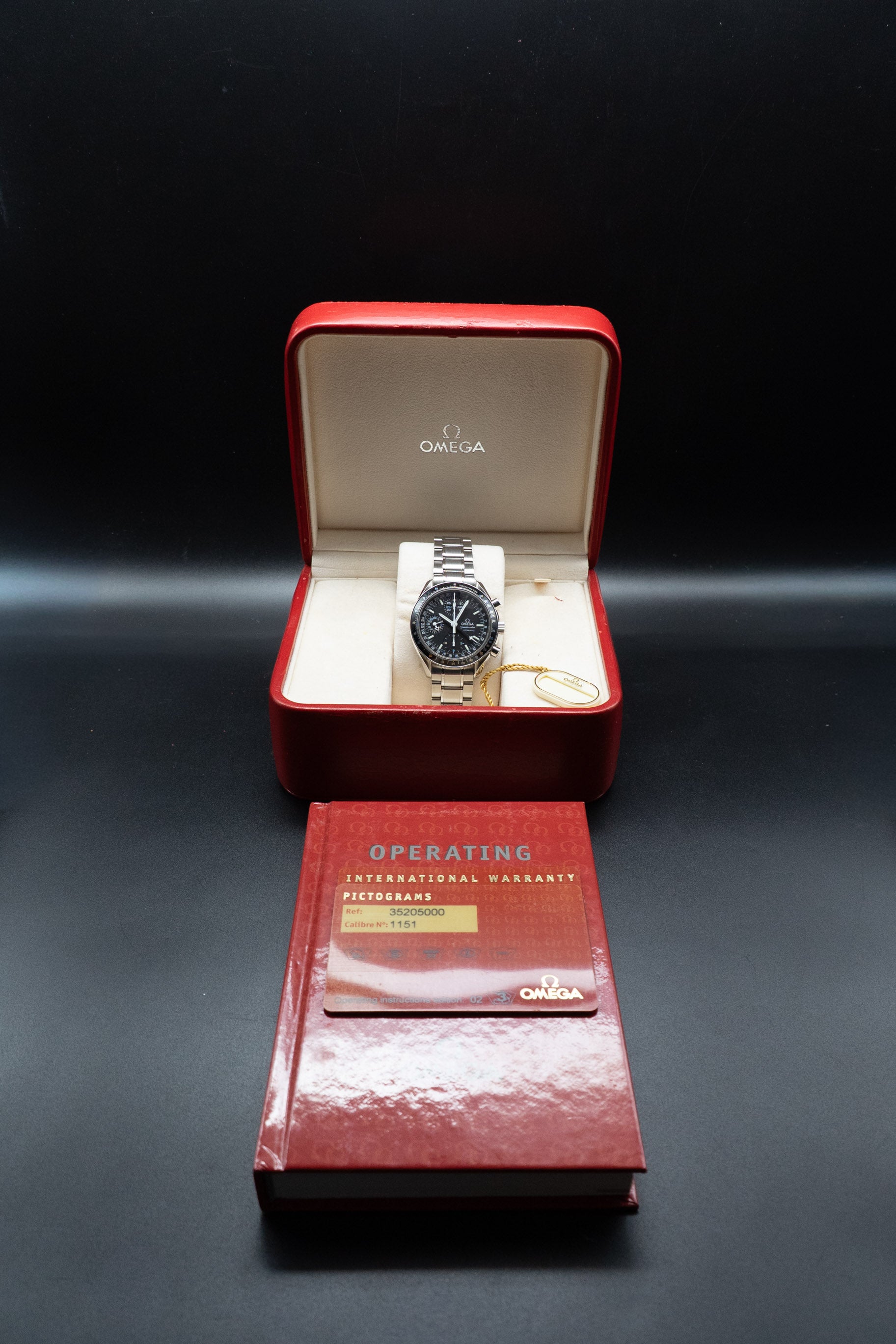 Omega Speedmaster Day Date 3520.50 Fullset 2001 Box+Papers