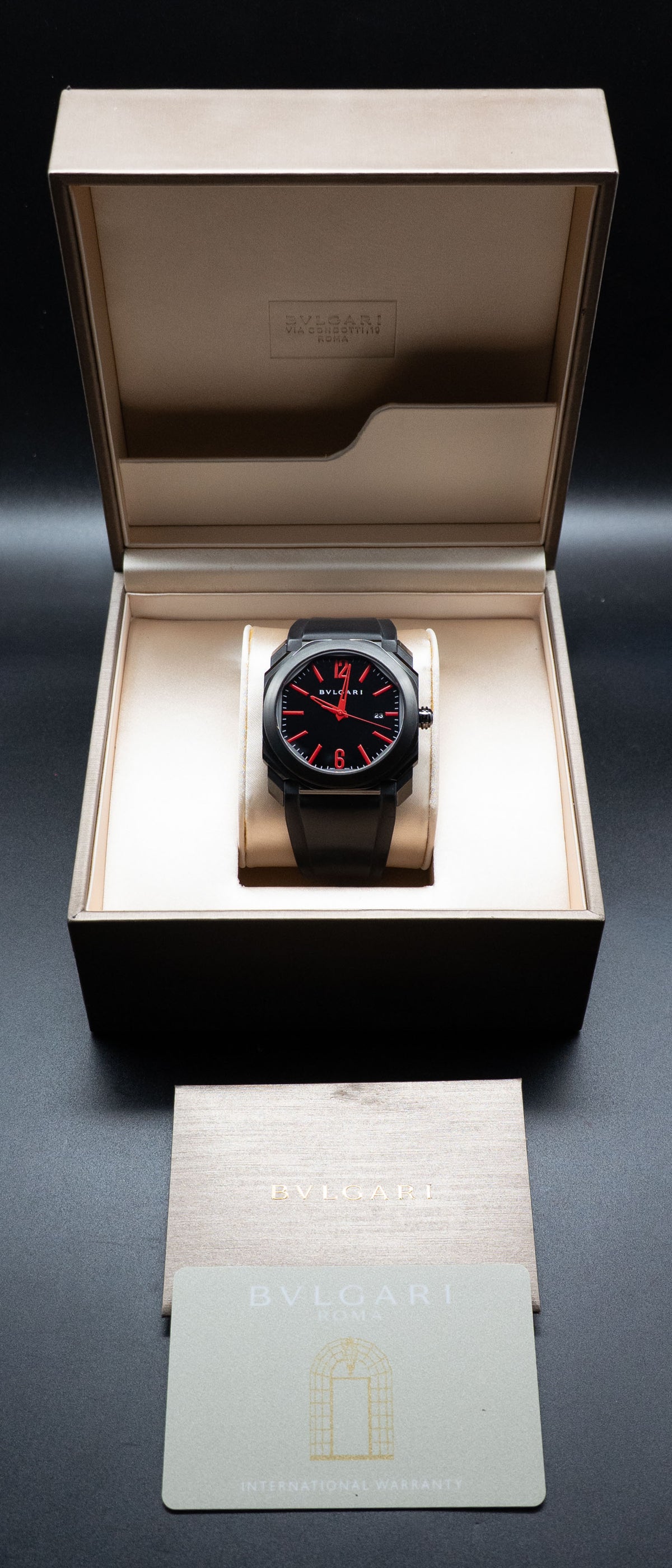 Bulgari Octo BGO41S/BGO41C9BSVD Fullset 2019 Box+Papers