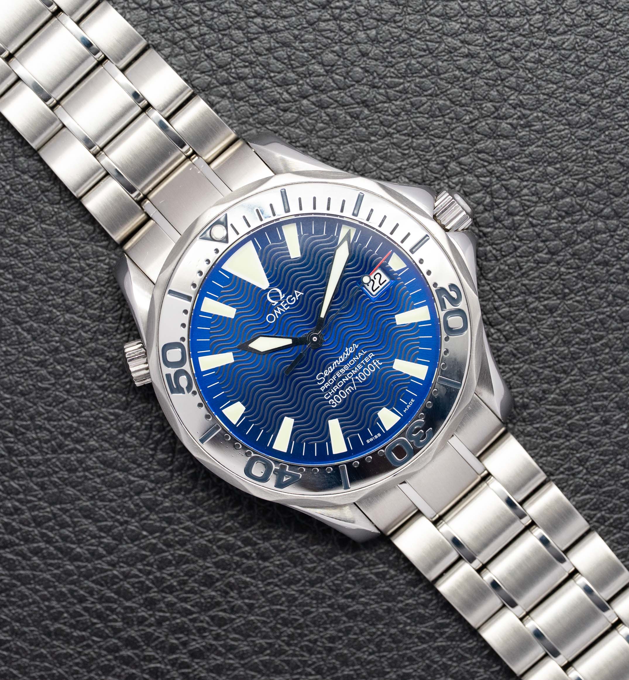 Omega Seamaster Diver 2255.80 Blue Dial 2006