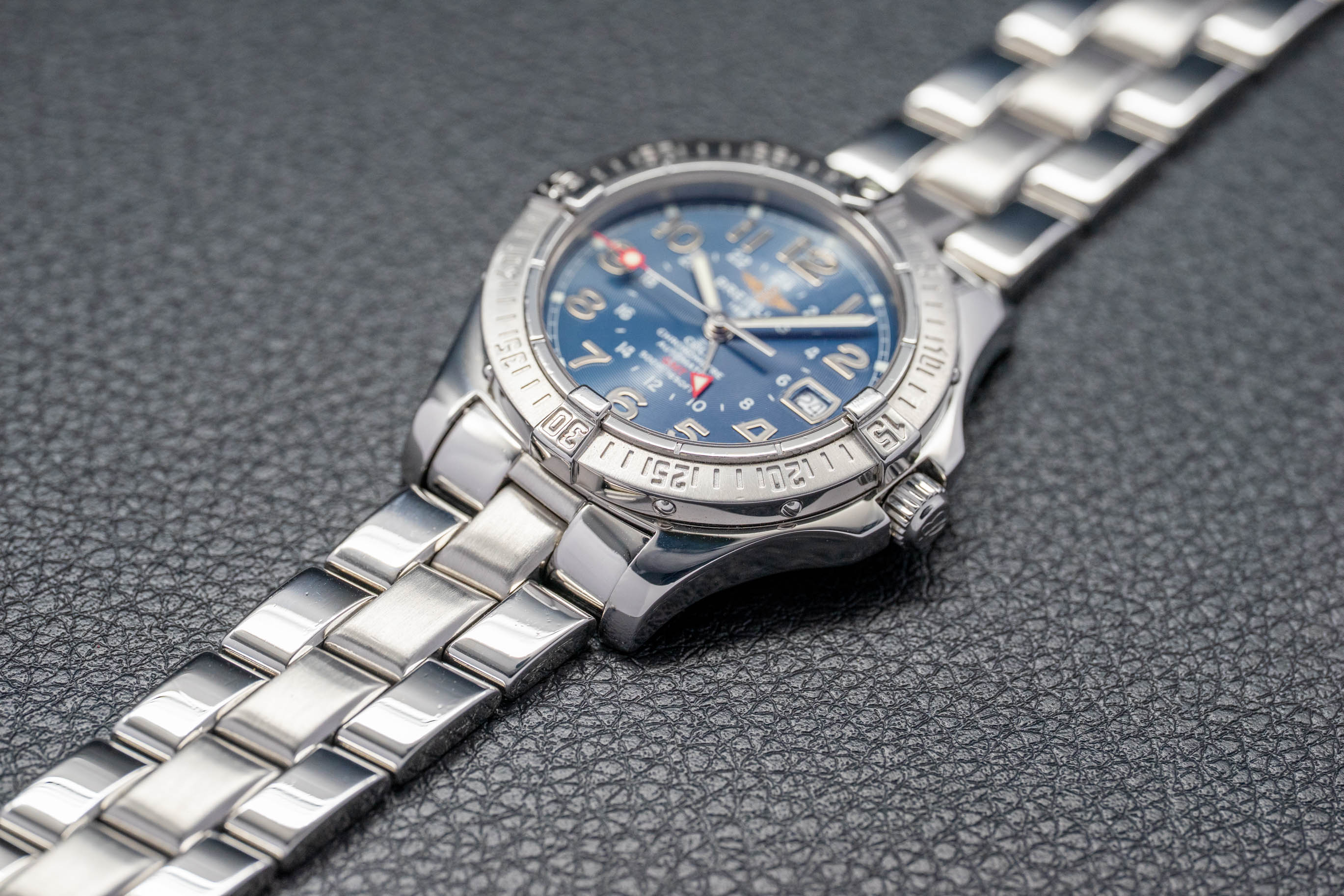 Breitling Colt GMT A32350 Blue Dial 2006 Box