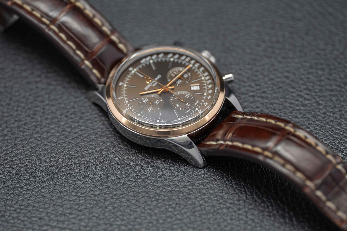 Breitling Transocean Chronograph 42 UB0152 Fullset 2013 Box+Papers