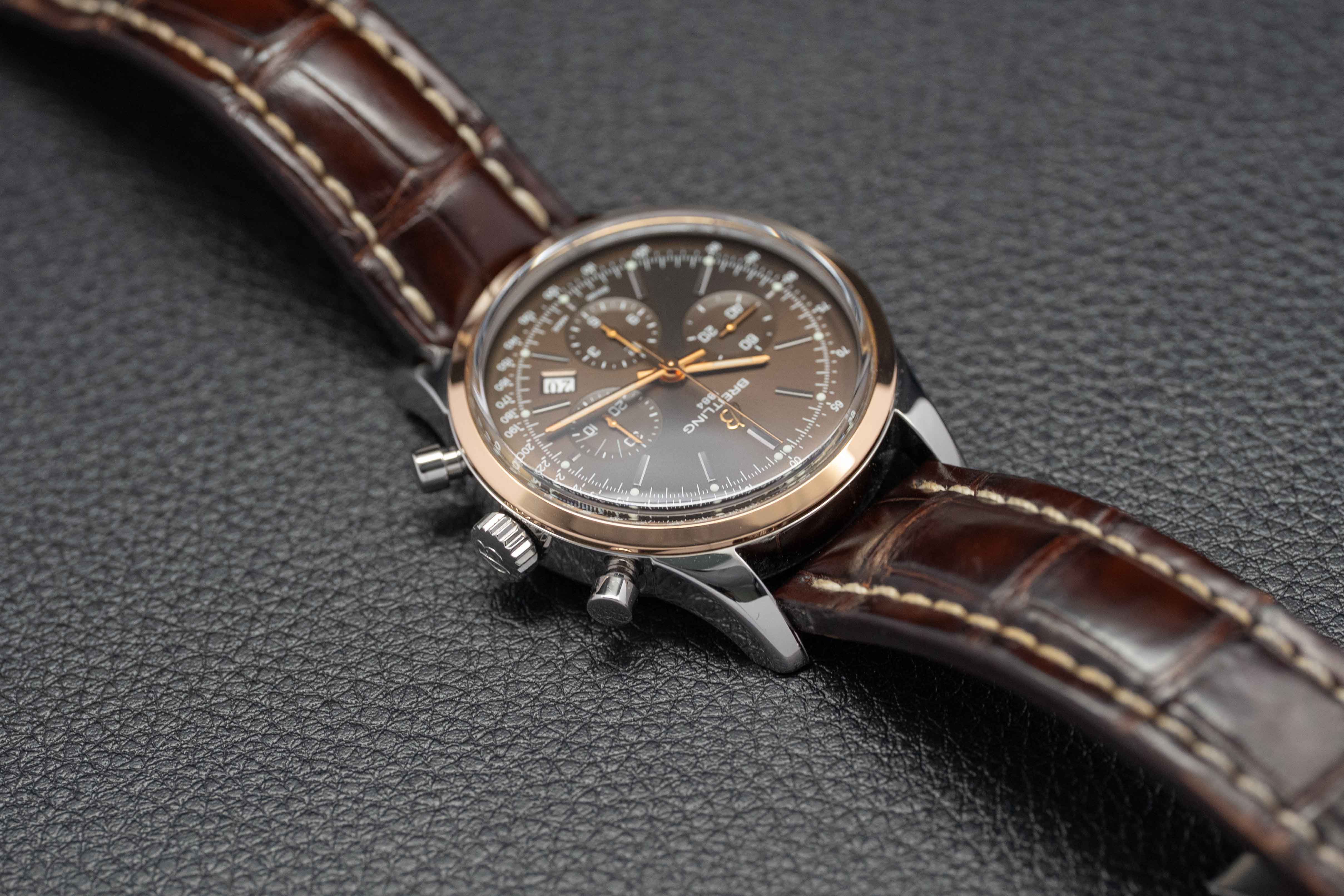 Breitling Transocean Chronograph 42 UB0152 Fullset 2013 Box+Papers