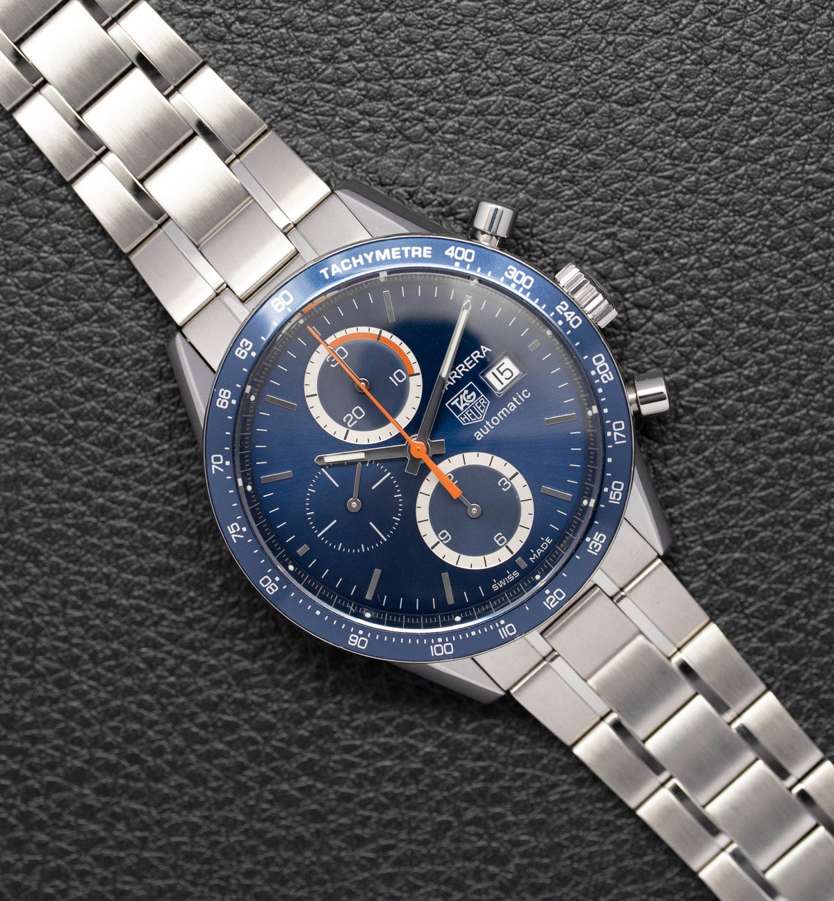 Tag Heuer Carrera Calibre 16 CV2015.BA0786 Fullset 2006 Box+Papers