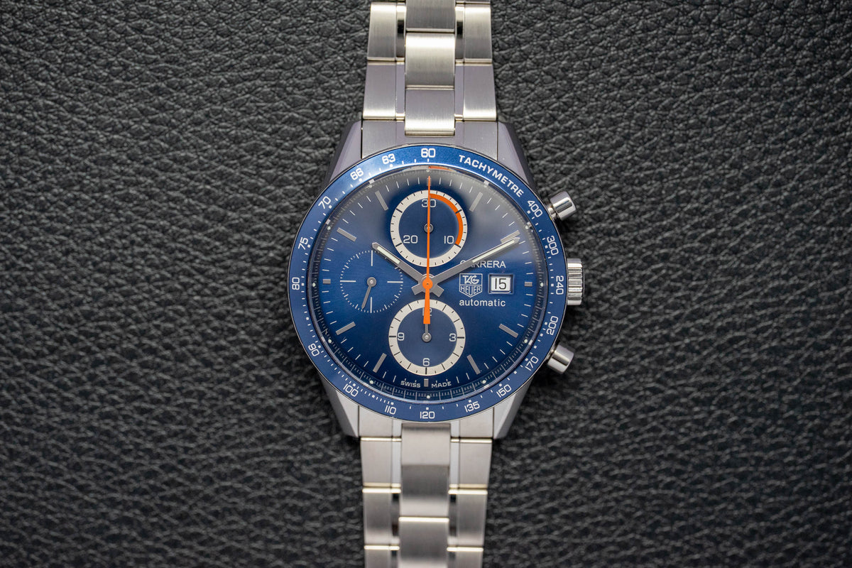 Tag Heuer Carrera Calibre 16 CV2015.BA0786 Fullset 2006 Box+Papers