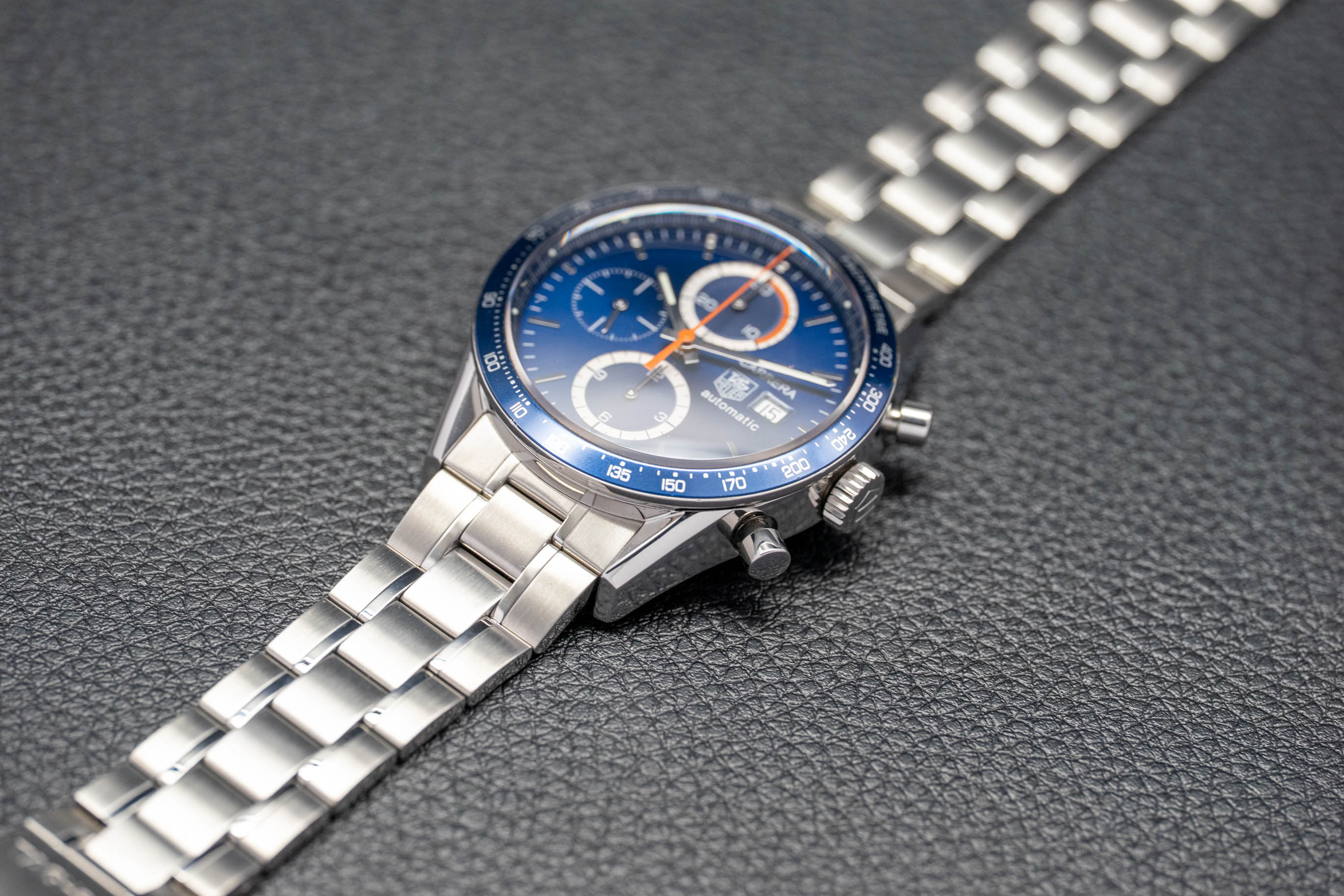 Tag Heuer Carrera Calibre 16 CV2015.BA0786 Fullset 2006 Box+Papers
