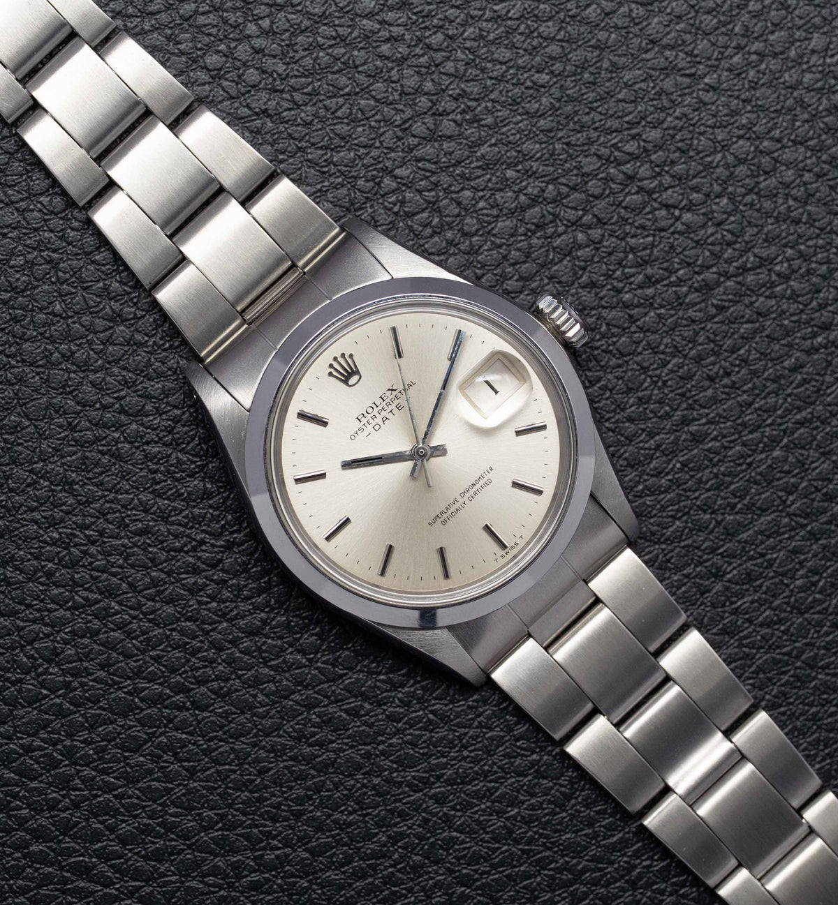 Rolex Date 1500 Silver Dial 1970