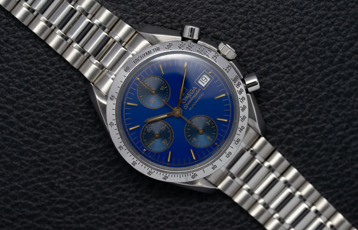 Omega Speedmaster Date 3511.81 Blue Dial 1995