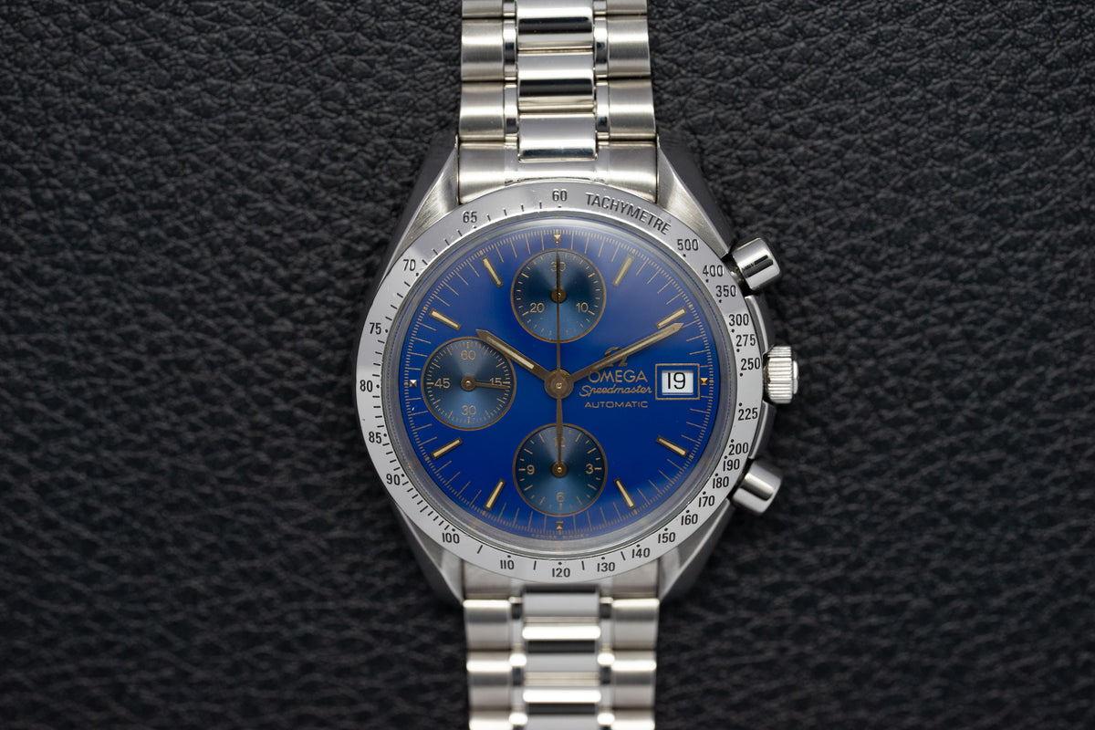 Omega Speedmaster Date 3511.81 Blue Dial 1995