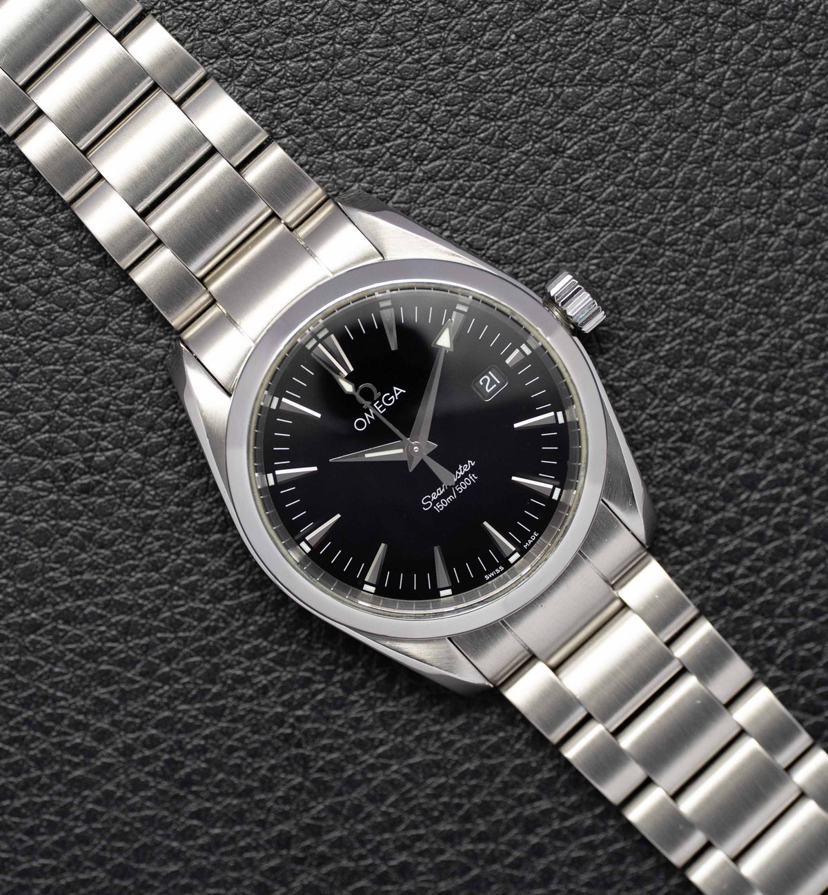 Omega Seamaster Aqua Terra 2518.50 Black Dial 1998