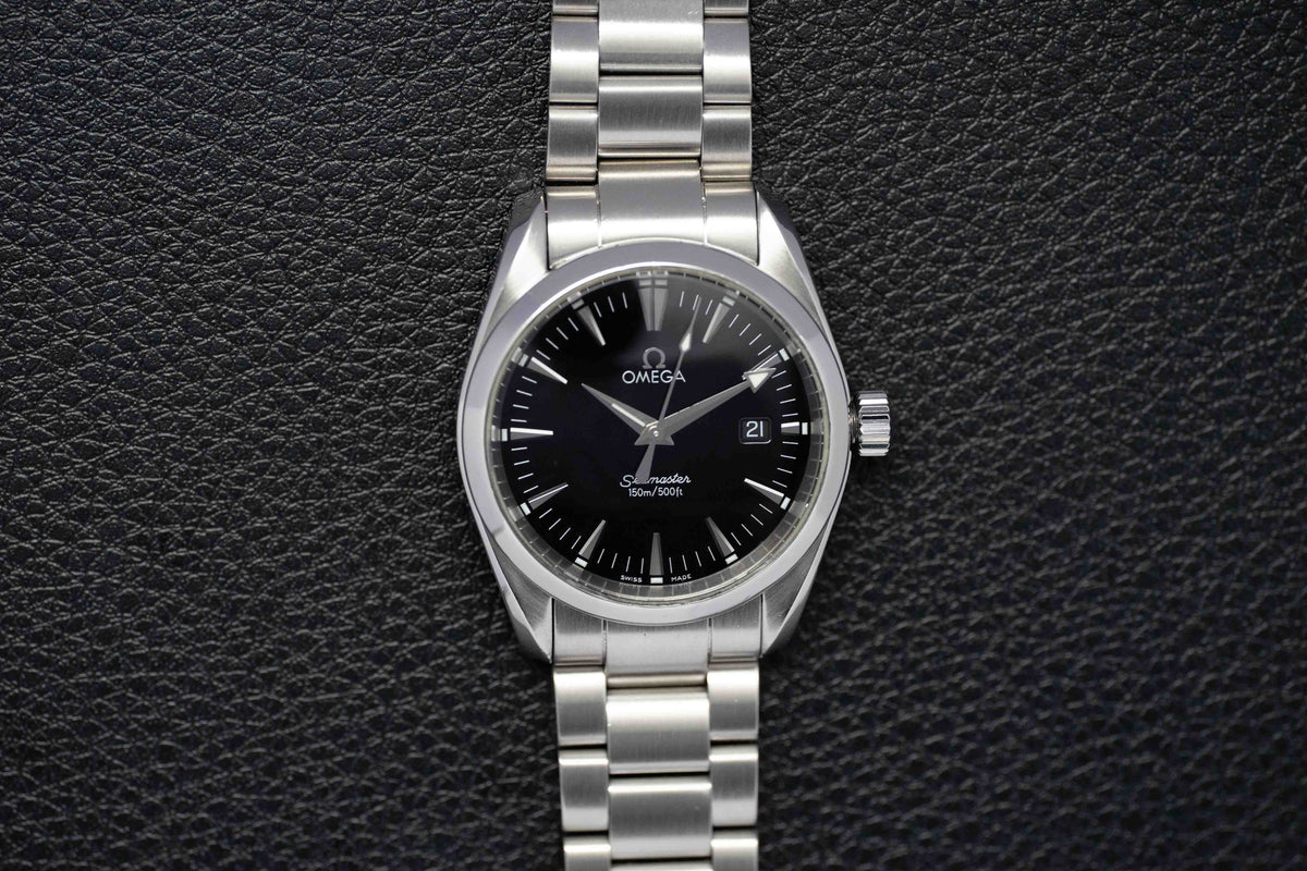 Omega Seamaster Aqua Terra 2518.50 Black Dial 1998