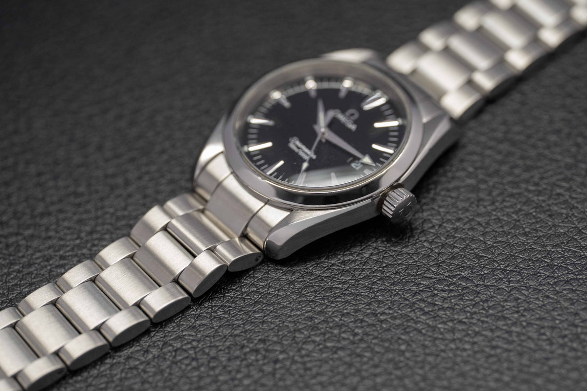 Omega Seamaster Aqua Terra 2518.50 Black Dial 1998