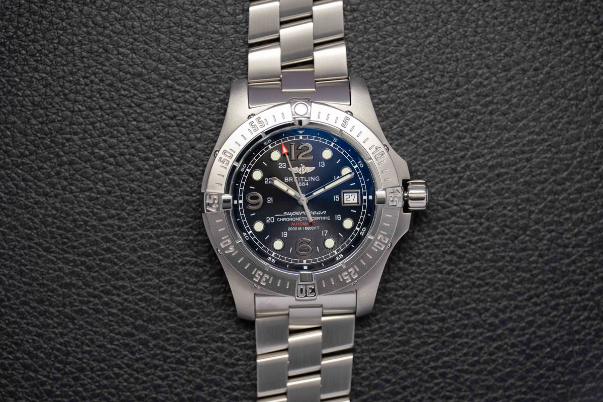 Breitling Superocean Steelfish A17390/A179B72PRS Fullset 2007 Box+Papers