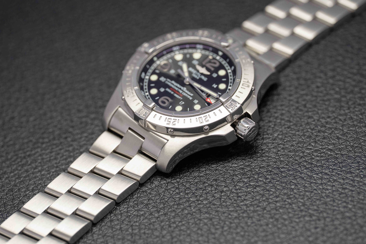 Breitling Superocean Steelfish A17390/A179B72PRS Fullset 2007 Box+Papers
