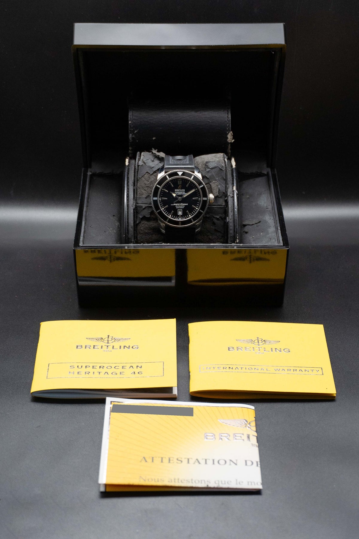 Breitling Superocean 42 A17320/A172B68ORC Fullset 2010 Box+Papers