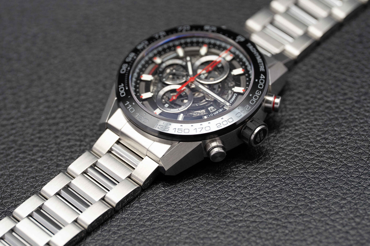 Tag Heuer Carrera Calibre Heuer 01 CAR2A1W.BA0703 Fullset 2017 Box+Papers