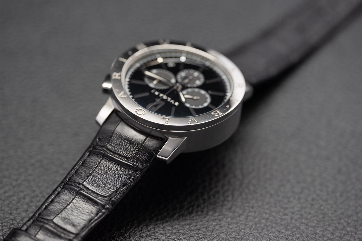 Bulgari Bulgari Chronograph BB41SCH Fullset 2019 Box+Papers