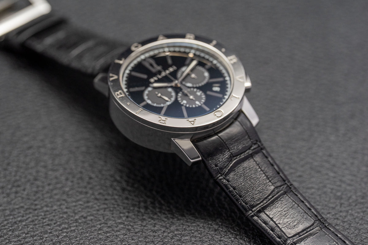 Bulgari Bulgari Chronograph BB41SCH Fullset 2019 Box+Papers