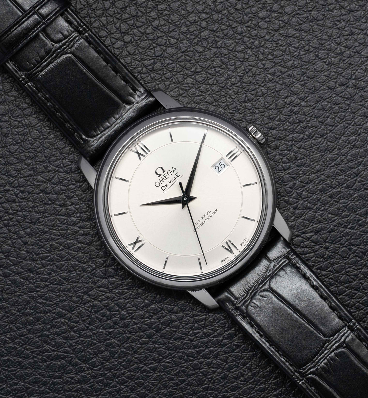 Omega De Ville Prestige 424.13.40.20.02.001 Silver Dial 2025 Papers