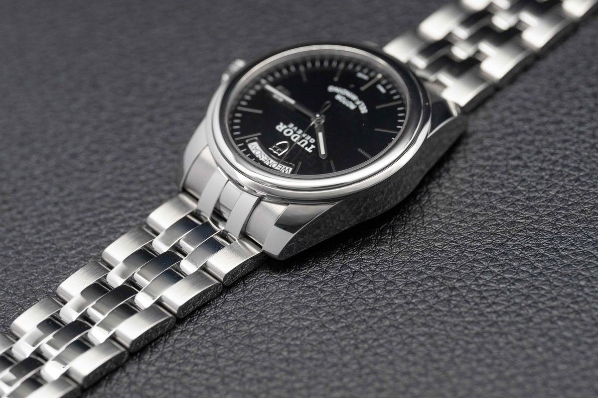 Tudor Glamour Day-Date 56000 Black Dial 2021 Papers